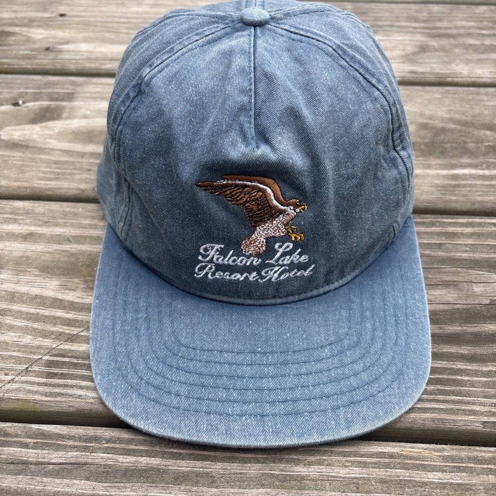 Falcon Lake Resort Hotel Cotton Canada Manitoba Snapback Baseball Hat Cap